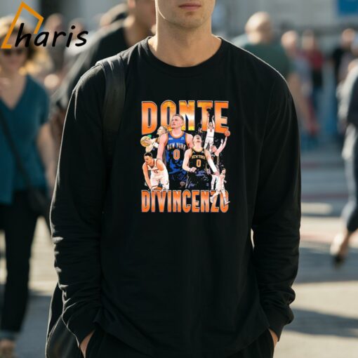 New York Knicks 0 Donte DiVincenzo 2024 Shirt