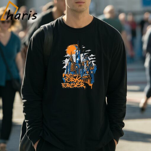 New York Knicks Forever Statue Of Liberty T-shirt