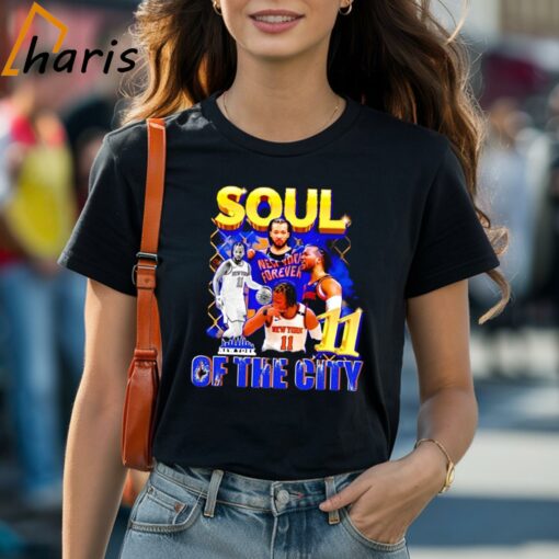 New York Knicks Jalen Brunson 11 Soul Of The City Shirt