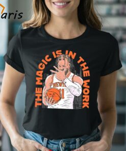 New York Knicks Jalen Brunson The Magic Is In The Work Shirt