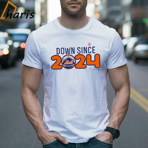 New York Mets Baseball Down Since 2024 Shirt