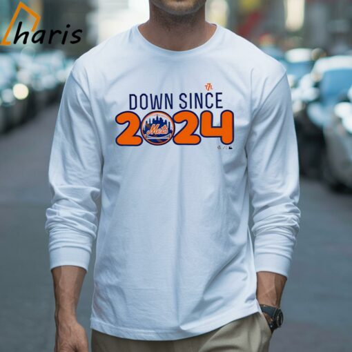 New York Mets Baseball Down Since 2024 Shirt