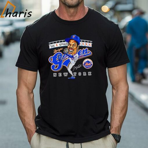 New York Mets Dwight Gooden Doctor K Caricature Signature Shirt