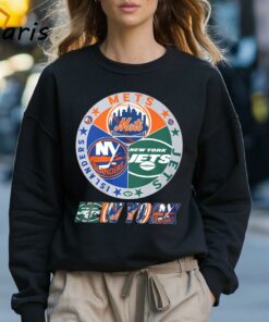 New York Mets Jets Islanders T shirt 3