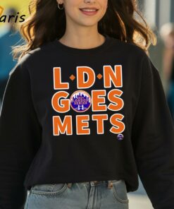New York Mets LDN Goes Mets 2024 London Series Logo Shirt 3