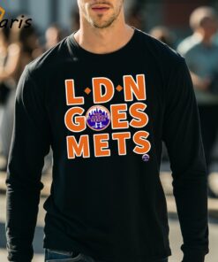New York Mets LDN Goes Mets 2024 London Series Logo Shirt 4