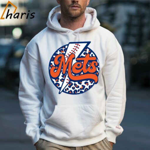 New York Mets Leopard Baseball Shirt