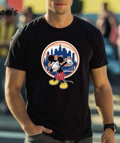 New York Mets MLB Baseball Dabbing Mickey Disney Shirt