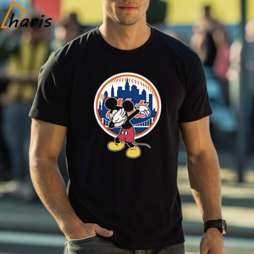 New York Mets MLB Baseball Dabbing Mickey Disney Shirt