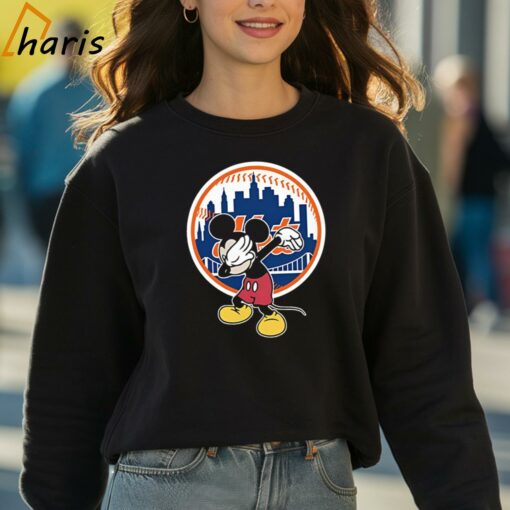 New York Mets MLB Baseball Dabbing Mickey Disney Shirt