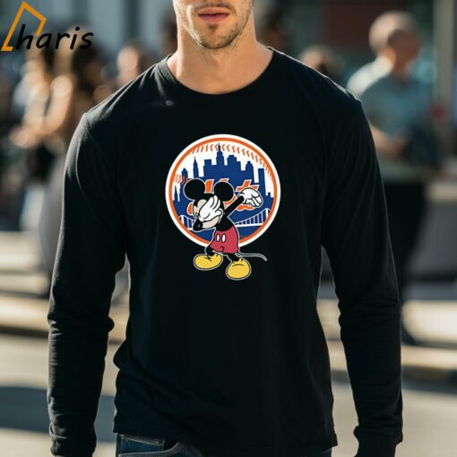 New York Mets MLB Baseball Dabbing Mickey Disney Shirt