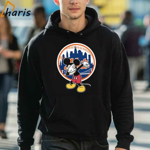 New York Mets MLB Baseball Dabbing Mickey Disney Shirt