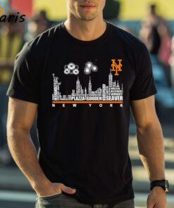 New York Mets Players Name City Firework T-shirt