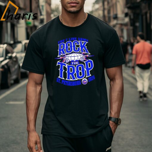 New York Mets The 7 Line Army Rock The Troop St. Petersburg 2024 Shirt