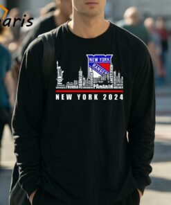 New York Rangers 2024 Player Names Skyline City Shirt 2 New York Rangers 2024 Player Names Skyline City Shirt 3