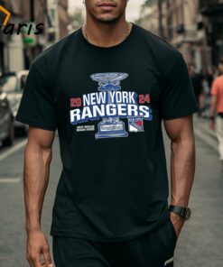 New York Rangers Fanatics Branded 2024 Presidents Trophy T-shirt