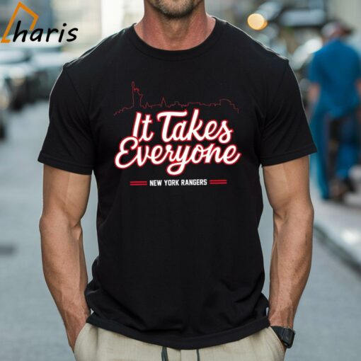 New York Rangers It Takes Everyone NY City Shirt