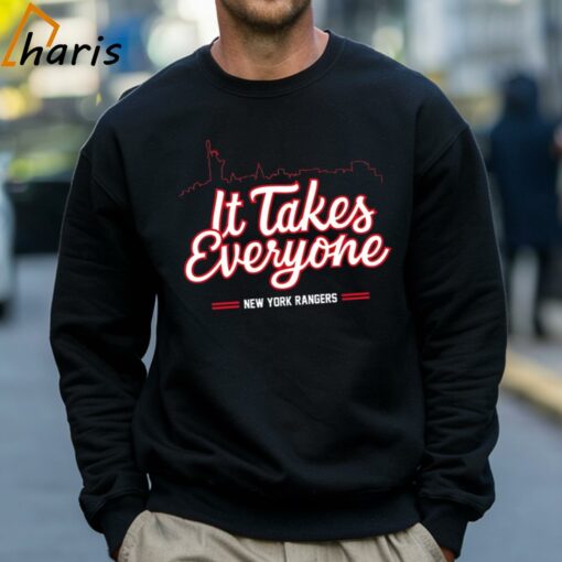 New York Rangers It Takes Everyone NY City Shirt