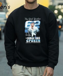 New York Yankees The Judge Has Spoken Fan T shirt 4