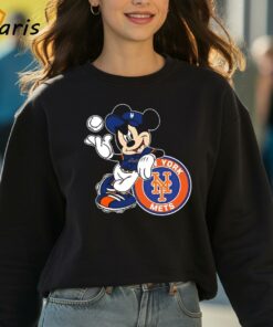Nice Mickey Mouse Hat New York Mets Baseball Shirt 2 Nice Mickey Mouse Hat New York Mets Baseball Shirt 3