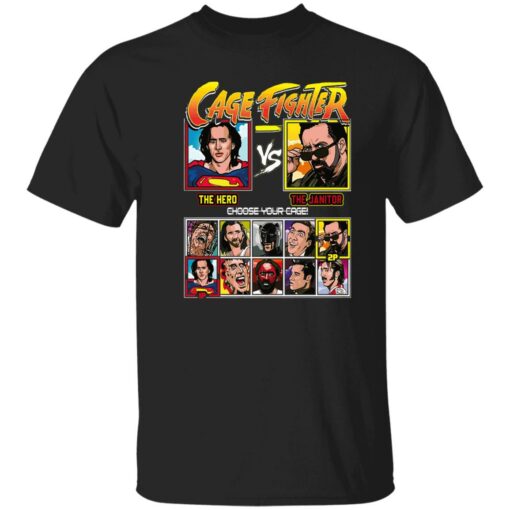 Nicolas Cage Fighter shirt Shirt Sweatshirt Long Sleeve Hoodie Tank Mug