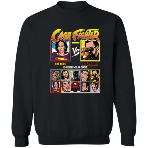 Nicolas Cage Fighter shirt Shirt Sweatshirt Long Sleeve Hoodie Tank Mug