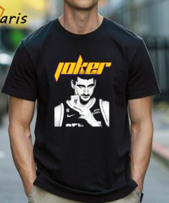 Nikola Jokic 6 Joker Card Denver Nuggets Basketball Graphic Shirt