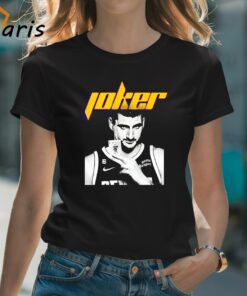 Nikola Jokic 6 Joker Card Denver Nuggets Basketball Graphic Shirt