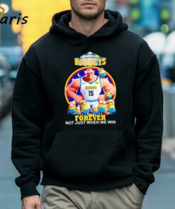 Nikola Jokic Denver Nuggets And Minions Forever Not Just When We Win Shirt 5
