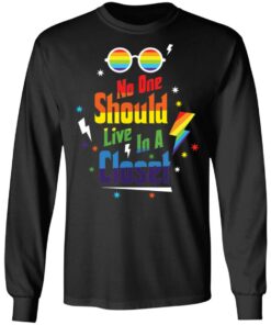 No one should live in a closet LGBT shirt Shirt Sweatshirt Long Sleeve Hoodie Tank Mug 4 No one should live in a closet LGBT shirt Shirt Sweatshirt Long Sleeve Hoodie Tank Mug 5