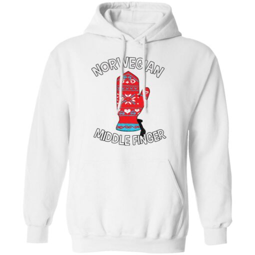 Norwegian middle finger shirt Shirt Sweatshirt Long Sleeve Hoodie Tank Mug