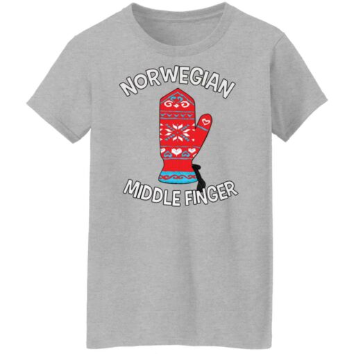 Norwegian middle finger shirt Shirt Sweatshirt Long Sleeve Hoodie Tank Mug