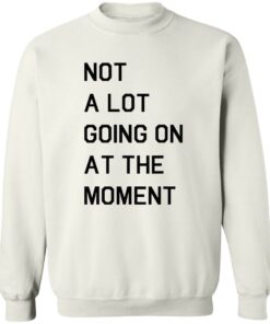 Not a lot going on at the moment shirt Shirt Sweatshirt Long Sleeve Hoodie Tank Mug 4