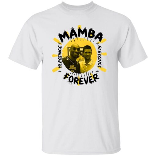 Novak Djokovic Kobe Mamba Forever T-shirt Shirt Sweatshirt Long Sleeve Hoodie Tank Mug