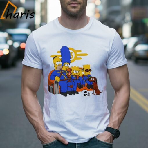 Nuclear Family The Simpsons and Fallout Shirt