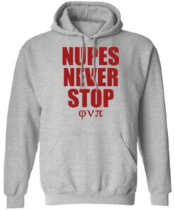 Nupes never stop shirt Shirt Sweatshirt Long Sleeve Hoodie Tank Mug Nupes never stop shirt Shirt Sweatshirt Long Sleeve Hoodie Tank Mug