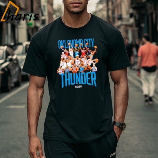 OKC Thunder Basketball Team 2024 Shirt