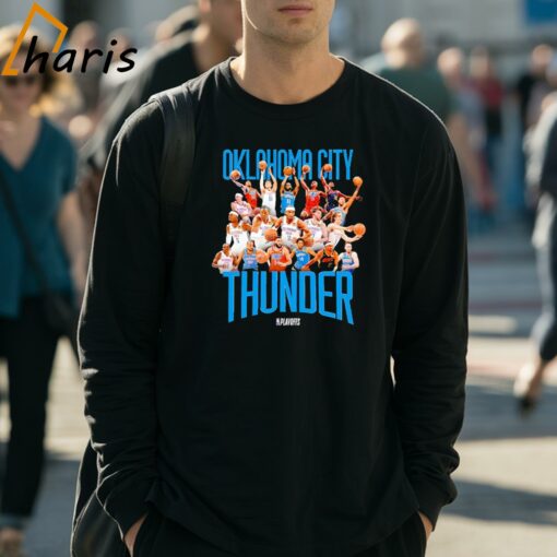 OKC Thunder Basketball Team 2024 Shirt