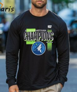 Official 2023 - 2024 NBA Northwest Division Minnesota Basketball Champions Locker Room T-shirt 2 Official 2023 2024 NBA Northwest Division Minnesota Basketball Champions Locker Room T shirt 3