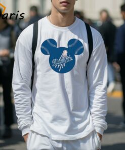 Official 2024 Los Angeles Dodgers Baseball Mickey Mouse shirt 3