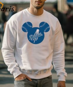 Official 2024 Los Angeles Dodgers Baseball Mickey Mouse shirt 5