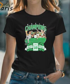 Official Boston Celtics NBA World Champions Banner 18 2023-2024 Shirt