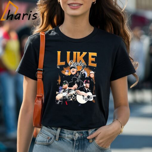 Official Country Music Tour 2024 Luke Combs Music Player T-Shirt