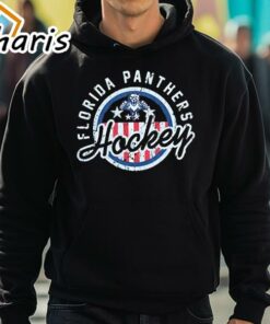 Official Florida Panthers Hockey Leaping Cat t shirt 5