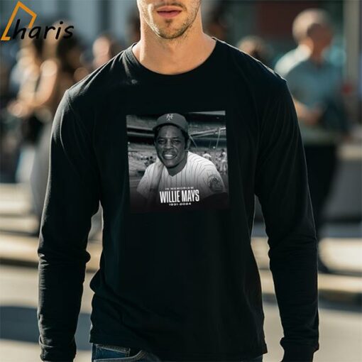 Official In Memoriam Willie Mays 1931-2024 Shirt