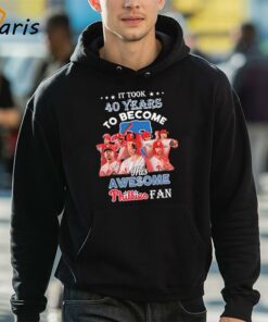 Official It Took 40 Years To Become This Awesome Phillies Fan T Shirt 5