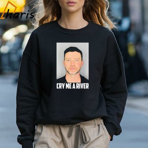 Official Justin Timberlake Mug Shot Cry Me A River Shirt