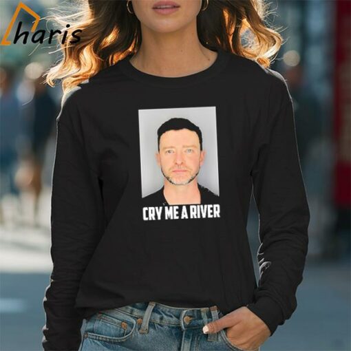 Official Justin Timberlake Mug Shot Cry Me A River Shirt