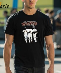 Official San Francisco Giants In Memory Of Willie Mays 1931-2024 Thank You T-Shirt