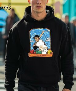 Official Sf Giants Willie Mays Legend to the GOAT T Shirt 3